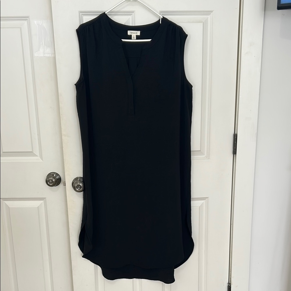 Tamara H Black Sleeveless Dress Size 1X sleeveless polyester